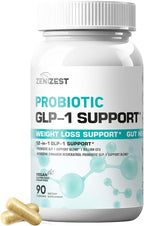GLP-1 Support Probiotic Weight Loss Support Supplement - Women Men GLP1 Support with Berberine - Natural Keto Daily Oral Appetite Suppressant Hunger Control Metabolism Fat Burn Gut Health