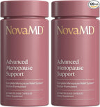 Clinically Proven Menopause Supplement (2 Pack) for Weight Management, Hot Flashes, Night Sweats and Low Energy | Ashwagandha Multi-Symptom Menopause Supplement for Women