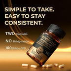 Probiotics for Women & Men, 100 Billion CFU Probiotic for Digestive, Gut & Immune Health - with Prebiotics, Bioflavonoids & Digestive Enzyme, 35 Strains Raw Probiotic Supplement, 180 Caps