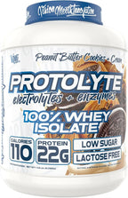 VMI Sports | ProtoLyte Whey Isolate Protein Powder | Low Calorie Whey for Weight Loss and Muscle Gain | Digestive Enzymes | Non-GMO (4.6 lb, Peanut Butter Cookies and Cream)