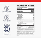 Metagenics Perfect Protein Pea & Rice - Plant-Based Protein Powder with 20g Protein & 3.5g BCAAs - Supports Muscle Growth & Recovery - Non-GMO, Gluten-Free, Dairy-Free - Chocolate - 30 Servings