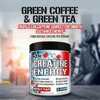 Evlution Nutrition Creatine Energy - Supports Muscle Growth, Boosts Energy, Endurance & Cognition - 5g Pure Creatine Monohydrate Per Serving - B + C Vitamin Complex - 30 Servings - Rocket Pop