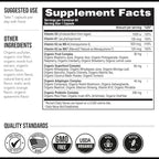 Total K2® | Vitamin K2 as MK7 & MK4 | Plus K1 & Vitamin D3 Cofactor - 620 mcg K2 per Serving - All-Trans MK7 from MenaQ7® - Full-Spectrum Vitamin K - Vegan, Organic Certified (60 Capsules)