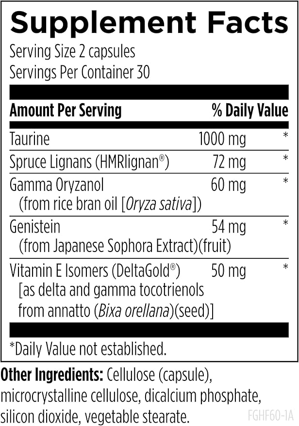 Designs for Health FemGuard-HF - Help Diminish Mild Menopause Hot Flashes - Peri & Menopause Supplements for Women to Support Healthy Aging, Hormonal Balance & Bone Health (60 Capsules)