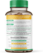Wholesome Wellness Digestive Enzymes 1000MG Plus Prebiotics & Probiotics Supplement, 180 Capsules, Organic Plant-Based Vegan Formula for Digestion & Lactose with Amylase & Bromelain,3-6 Months Supply
