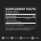 LifeSeasons Essentials Lion's Mane Mushroom - Support Healthy Brain Function & Emotional Balance - Stimulate Nerve & Brain Cell Growth - Mood Enhancer - 1000mg per Serving - 60 Capsules