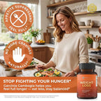 Weight Loss Pills for Women & Men – GLP-1 Support Diet Pills with Garcinia Cambogia - Effective Appetite Suppressant - Metabolism Booster – Belly Fat Burner for Men & Women - Made in the USA