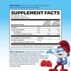 The Smurfs Kids Probiotic Gummies with 1 Billion CFU Probiotics & Prebiotics Chewable Probiotic Kids for Digestive Support, Healthy Gut & Immune Health | Ages 3+ | Made with Real Fruit | 80 Count