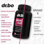 Menopause Supplements for Women Support Pills - Natural Menopause Relief for Hot Flashes, Night Sweats & Mood Swings with Dong Quai, Chasteberry & Black Cohosh - Hormone Balance for Women Supplement