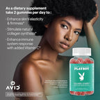 Playboy - Collagen + Vitamin C Gummies for Hair, Skin, Nails & Joint Health (60 Gummies) - Strawberry Flavored Vitamin C & Collagen Supplement for Women & Men - Non-GMO, Gluten Free, Nut Free-2 Pack
