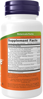 NOW Foods Supplements, D-Flame™ with a Blend of Complementary Herbs, Overexertion Support*, 90 Veg Capsules