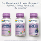 SOLARAY Turmeric Supplement 300 mg - Turmeric Root Extract with 95% Curcumin - Joint Support Supplement for Joint Health and Comfort - Non-GMO, Vegan, Gluten Free, 60-Day Guarantee, 60 Servings