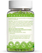 Chlorophyll Gummies for Body Odor Deodorant*, Sugar Free Chewable Chlorophyll for Immune Support Women Vegan, 60 Count (Lemon)