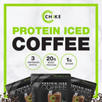 CHIKE Triple Shot Espresso & Cream Protein Iced Coffee, 20 G Protein, 3 Shots Espresso, 1 G Sugar, Keto Friendly and Gluten Free, 14 Servings (15.8 Ounce)…