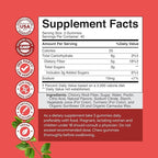 Tasty Prebiotic Fiber Gummies for Adults - High Fiber Supplement Gummies Vitamins for Adults with Prebiotic Soluble Chicory Root for Immunity and Digestive Support - Non GMO Vegan - 120 count