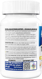 GAT SPORT Testrol Gold ES with Shilajit, Tribulus, DIM, Zinc, Longjack, Fenugreek, Saw Palmetto, Estrogen Balance, 60 Tablets