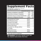 Livingood Daily Stress Support, 12-in-1 Supplement with Ashwagandha, Reishi Mushroom, Vitamin B6, Adaptogenic Herbs & Magnesium, Supports Mood & Calm, Gluten Free, Vegan, 60 Vegetarian Capsules