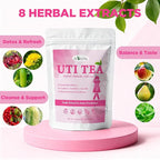 Aromlife UTI Tea for Women, Herbal UTI Tea for Cleanse & Daily Balance, Natural Teas with Cranberry, Corn Silk & Dandelion, Sugar-Free - 16 Teabags