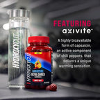 Hydroxycut Hardcore Ultra Shred Gummies, Sweet Heat - 99% Stimulant Free - Includes Capsaicin & B Vitamins - For Women & Men