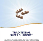 Nature's Way Valerian Root, Traditional Sleep Support*, Non-GMO Project Verified, Gluten Free, Vegan, 100 Capsules (Packaging May Vary) - 2 Pack
