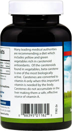 Carlson Labs Super Beta-Carotene from Dunaliella Salina, 250 Softgels