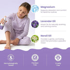 Kids Magnesium Sleep Spray with Lavender & Neroli – Calming Bedtime Mist for Legs, Feet & Body - Gentle Magnesium Oil Spray for Kids - Aromatherapy Pillow & Room Spray for Relaxation & Comfort