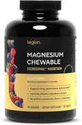 Legion Sucrosomial Magnesium Supplements - High Absorption Magnesium Supplement for Women & Men - Magnesium Mineral Supplements to Help Boost Athletic Performance - 90 Serving Mixed Berry