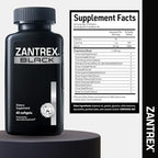 Zantrex Black – Naturally Boost GLP-1 & Metabolism Support | Thermogenic Energy, Weight Management Formula | 120 Count