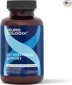 Neurobiologix Gut Histamine Support Supplement, Digestion & Immune Balance with Vitamin C, NAC, Bromelain & Quercetin, Supports Food-Derived Histamine Response for Men & Women, Vegetarian, 60 Capsules