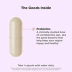 OLLY Happy Hoo-Ha Capsules, Probiotic for Women, Vaginal Health and pH Balance, 10 Billion CFU, Gluten Free - 25 Count (Pack of 2)
