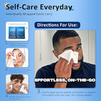 14PCS Tea Tree Oil Eyelid Wipes for Itchy & Dry Eyes, Pre-Moistened Wipes for Styes & Blepharitis, Daily Eye Cleansing Wipes, Hypoallergenic & Soothing For Sensitive Eyes, Stay Hydrated Lid Wipes