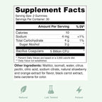 Yuve Natural Sugar Free Probiotic Gummies 5 Billion CFU, Helps with Constipation, Bloating & Leaky Gut - Vegan, Gluten-Free & Non-GMO - 60ct
