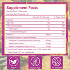 Feminine Probiotic + Moisture Gummies | Bacillus coagulans & Slippery Elm |Supports Intimate Comfort, Pineapple Flavor | 60 Count (1)