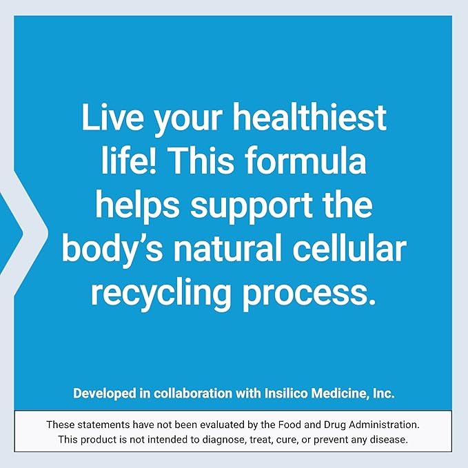 Life Extension GEROPROTECT® Autophagy Renew, Luteolin, piperlongumine, Cellular Health Support, Healthy Aging, Gluten-Free, Non-GMO, Vegetarian, 30 Capsules