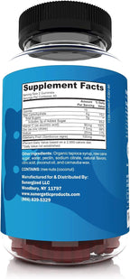 Sunergetic Premium Black Elderberry Gummies – Black Elderberry with Vitamin C & Zinc – Helps Support Immune System – Great Tasting Sambucus Elderberry Gummies – Raspberry Flavored – 90 Gummies