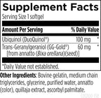 Designs for Health CoQnol 100mg - CoQ10 Ubiquinol with Superior Bioavailability + Exclusive Absorption Technology - Double CoenzymeQ10 Boost with GG - Heart, Healthy Aging + Cell Support (60 Softgels)