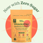 Plant People - WonderDay Mushroom Gummies Mini | Daily Gummy Multi Support for Whole Body Balance, Mood, De-Stress, Energy, Immune and Gut Health | Natural, Vegan, Non-GMO | Trial Size