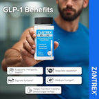 Zantrex Blue Energy & Thermogenesis Boost Energy | Weight Loss Supplement for Appetite Control, Increased Calorie Burn and Supports GLP-1 Levels | 120 Capsules