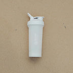 BlenderBottle Classic V2 Shaker Bottle Perfect for Protein Shakes and Pre Workout, 20-Ounce, White