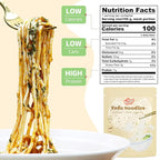 HealSpot Tofu Noodles,High Protein Ramen,Sugar Free Pasta,Low Carb,Low Fat,Low Glycemic,Non GMO,Keto & Plant Based Friendly,Ready to Eat Meals,Made with Pure Soy Milk,Soft,Easy to Digest(6 packs) | Healthy, Light in Taste, Clean Ingredient, Satisfying