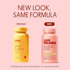 Love Wellness Good to Glow | Collagen Supplement with Biotin, Vitamin C, E, Ashwagandha & Zinc | Promotes Smooth, Glowing & Clear Skin | Enhances Smoothness & Promotes Healthy Skin | 60 Count