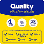 Enzymedica, DGL Stomach Relief, Deglycyrrhizinated Licorice Gummies for Digestive Support & Gut Health, Chocolate, 74 Count