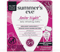 Summer's Eve Amber Nights Feminine Wipes, with Gentle pH-Balanced Formula Designed to Remove Odor, Individually Wrapped Wipes, 12 Count