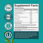 Liver Cleanse Detox & Repair - Herbal Liver Support with Ginger Root, Choline & Dandelion Root - Milk Thistle Supplement for Digestion & Immune Health - Silymarin, Beetroot & Artichoke - 120 Count