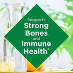 Nature's Bounty Vitamin D3, Immune and Bone Support, 5000IU, Rapid Release Softgels, 150 Ct (Pack of 2)