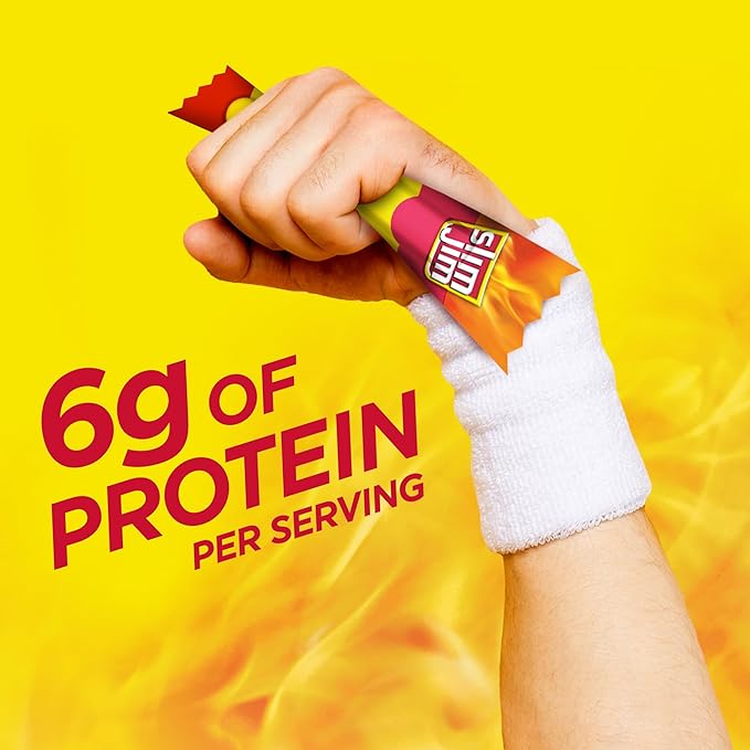 Slim Jim Smoked Meat Sticks, Original Flavor, 6g Protein Per Serving, Snack Size, Easter Basket Stuffer for Men, 0.28 oz. (46 Count)