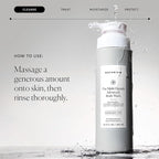 Naturium Multi-Peptide Advanced Body Wash, Rejuvenate, Cleanse & Smooth, with Rice Amino Acids & Vitamin E, 500 mL / 16.9 fl oz