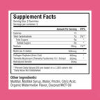Plant People WonderBeauty Hair, Skin & Nails Rejuvenation Gummies with Tremella Mushroom, Collagen Peptides, Keratin, & Biotin – Watermelon Flavor, 10 Gummies