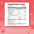 Bellway Super Fiber Powder + Collagen, Sugar-Free Psyllium Husk Powder with Collagen Peptides and Hyaluronic Acid for Gut Health, Healthy Skin, Nails, Bones & Joints, Strawberry Lemonade (11 Servings)