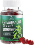 Ashwagandha Gummies - Advanced Ashwagandha Gummy Formula for Daily Use - Natural Antioxidant Support & Brain Health Support - Natural Calm, Relaxation, & Immune Support - Berry Flavor - 60 Gummies